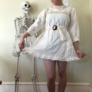 Free People linen tunic/mini dress